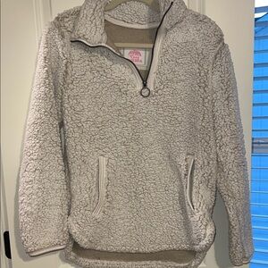 Cozy Cream Sherpa Pullover